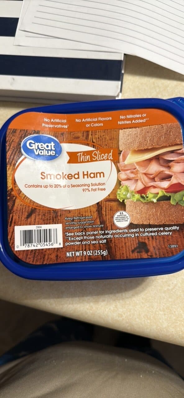 Great Value Smoked Ham packshot