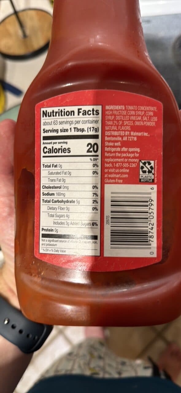 Great Value Tomato Ketchup packshot