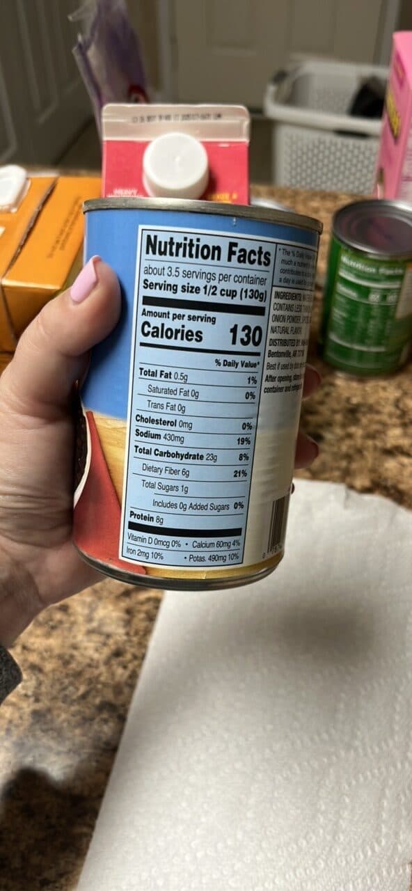 Great Value Seasoned Black Beans packshot