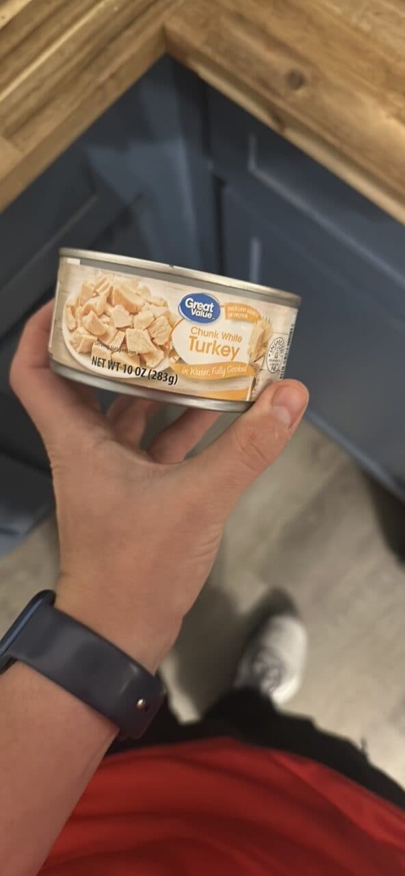 Great Value Chunk White Turkey packshot