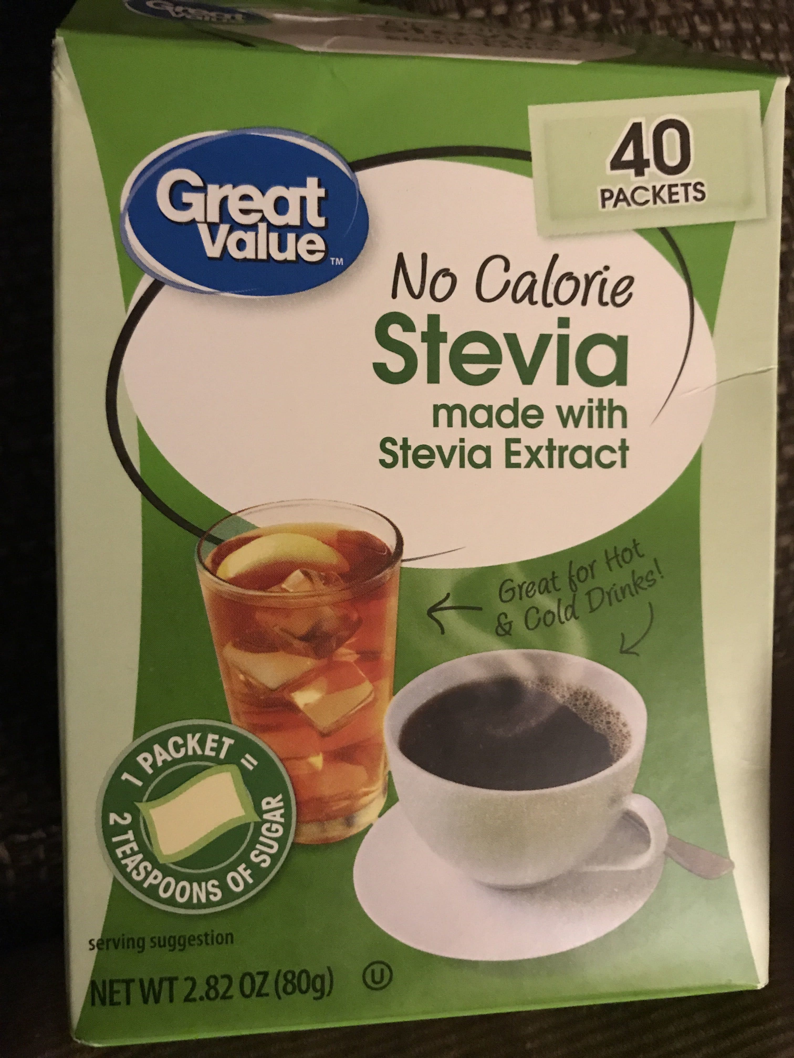 Great Value Stevia packshot