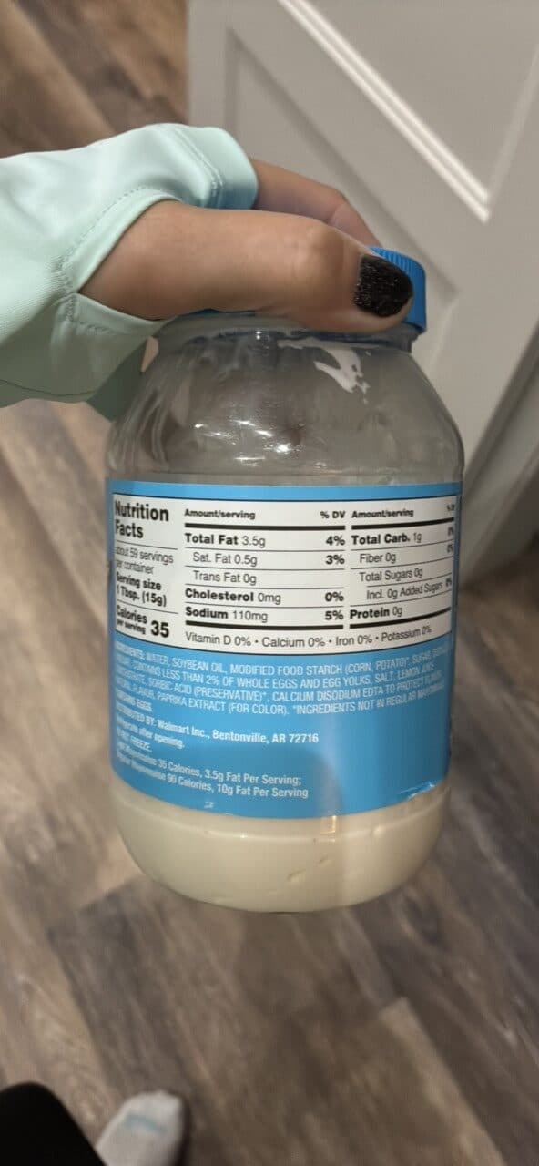 Great Value Light Mayo packshot