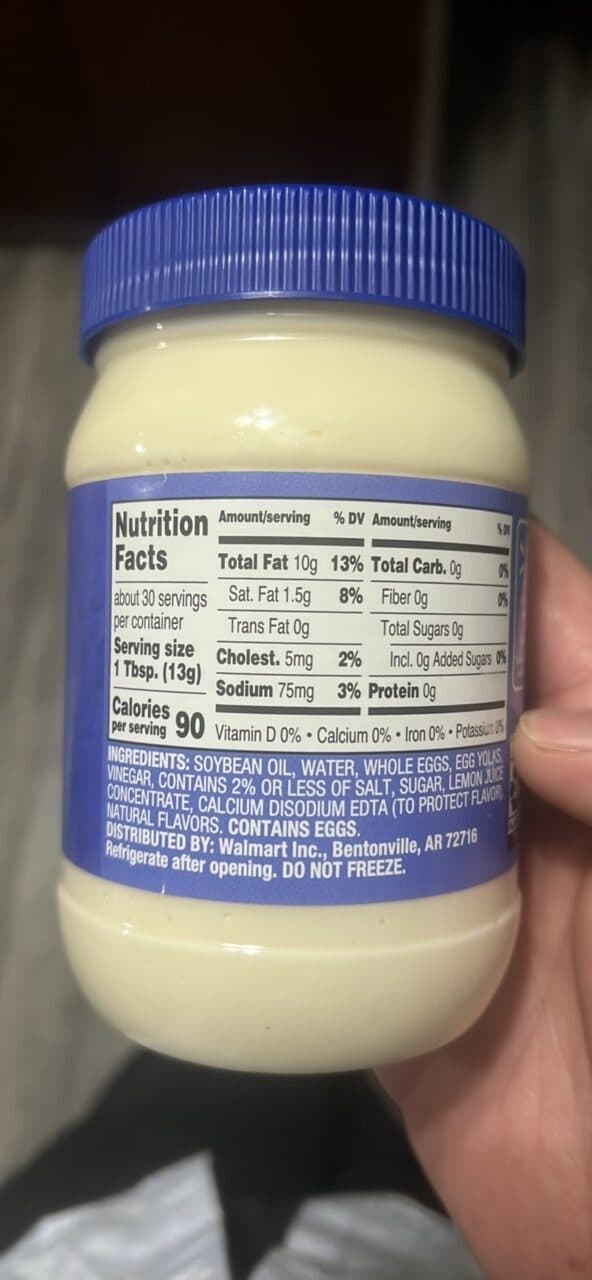 Great Value Mayonnaise packshot