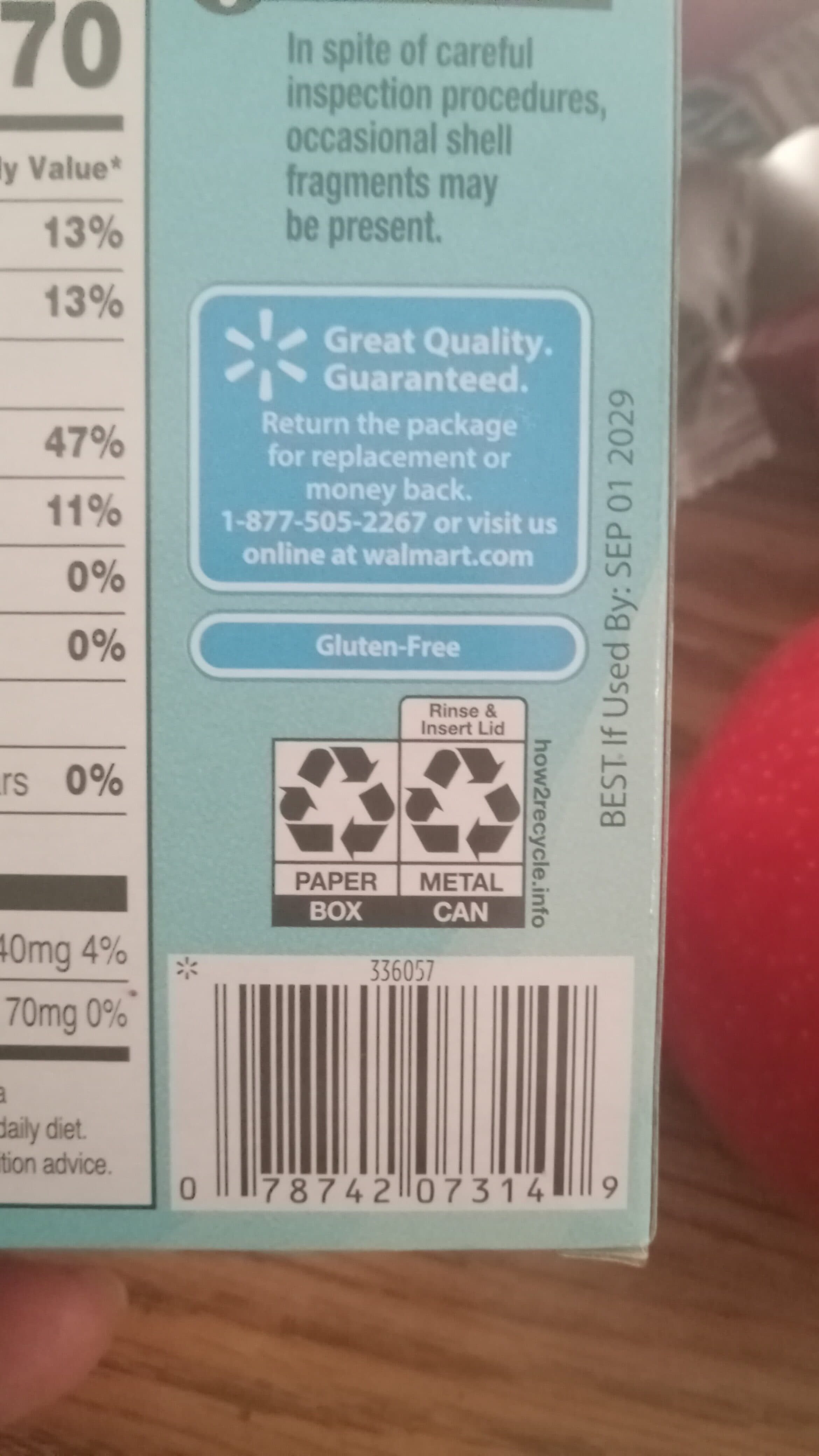 Great Value Smoked oysters packshot