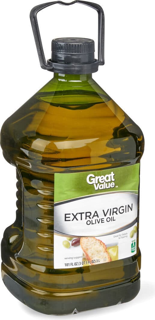 Great Value Extra virgin olive oil packshot
