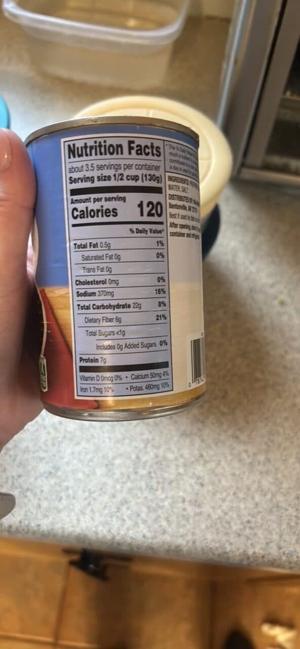 Great Value Black Beans packshot