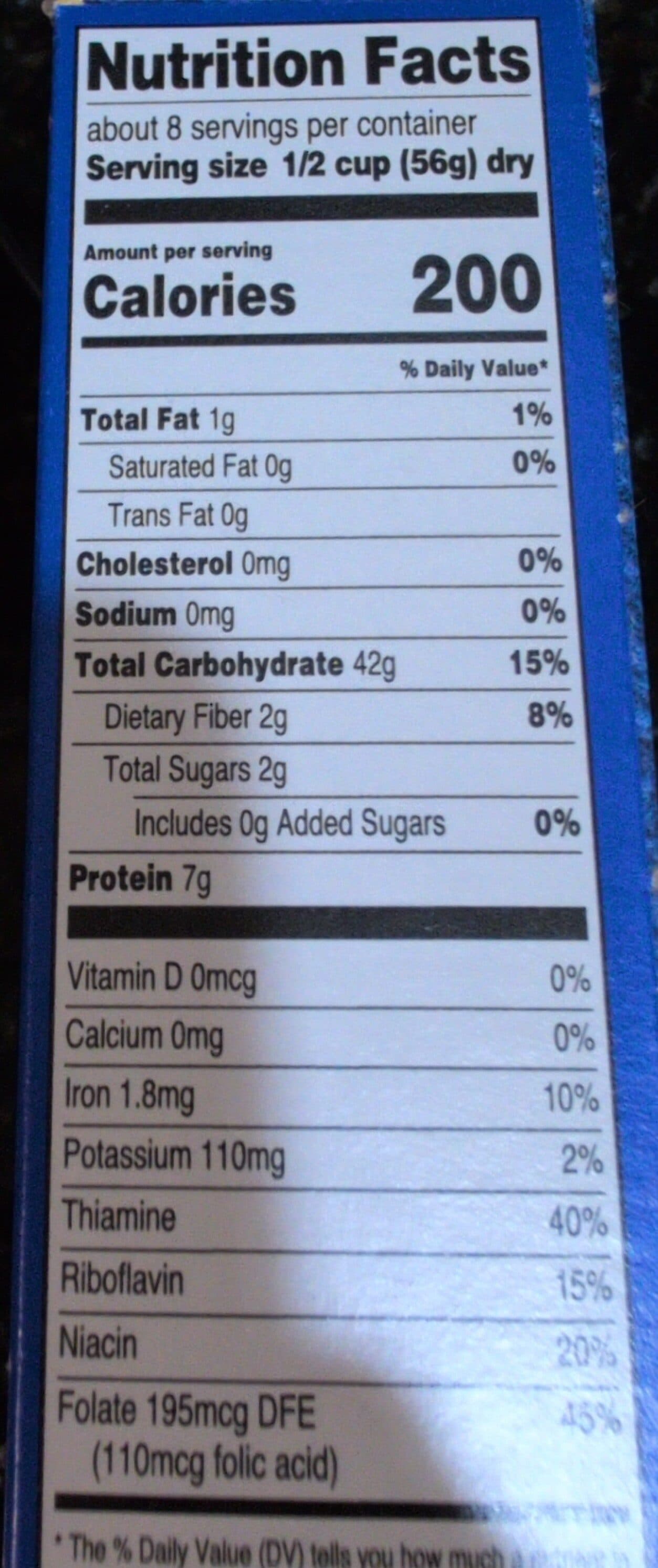 Great Value Small Shells Pasta packshot