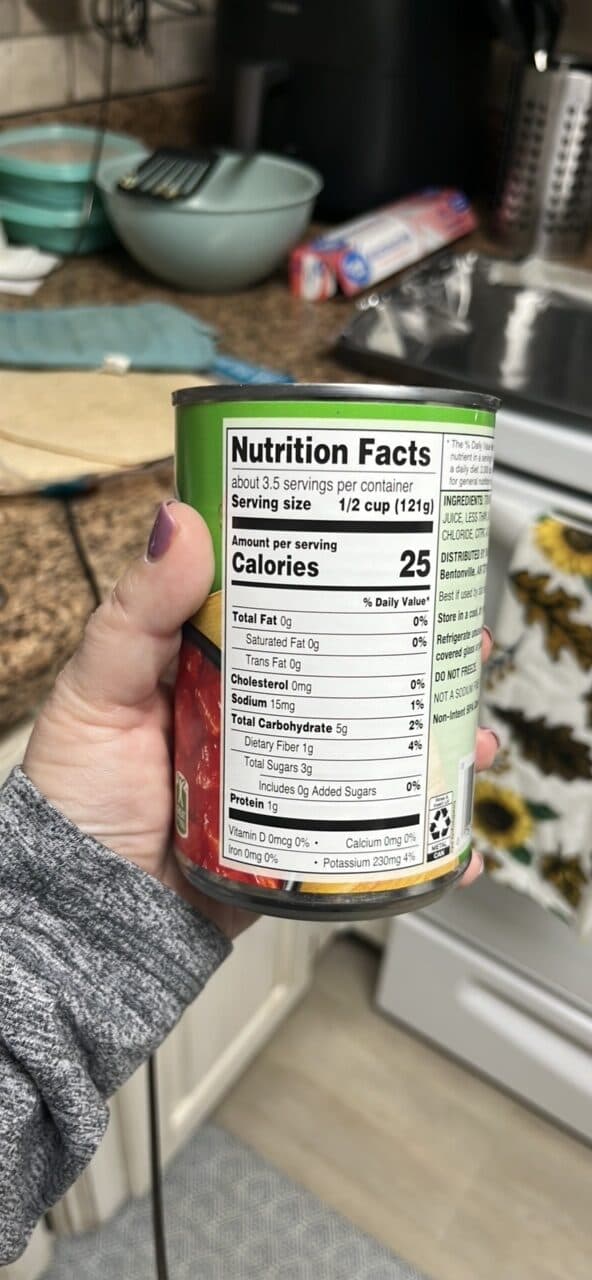 Great Value Diced Tomatoes packshot