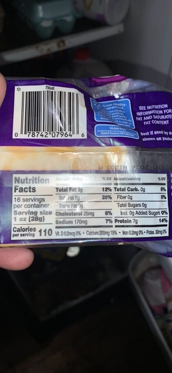 Great Value Colby Jack Colby & Monterey Jack Cheese packshot