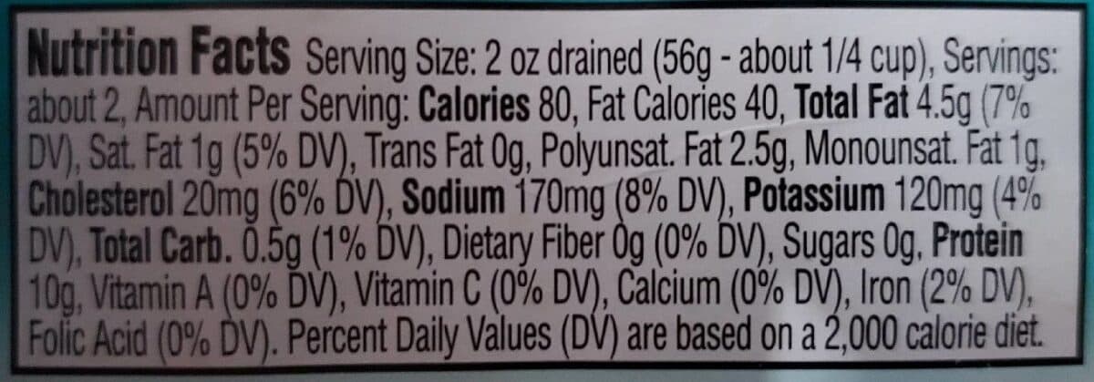 Great Value Tuna, Chunk Light In Vegetable Oil packshot