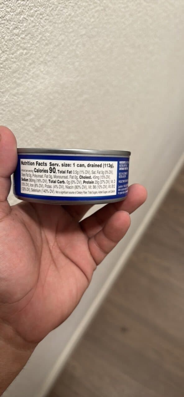 Great Value Chunk Light Tuna in Water packshot