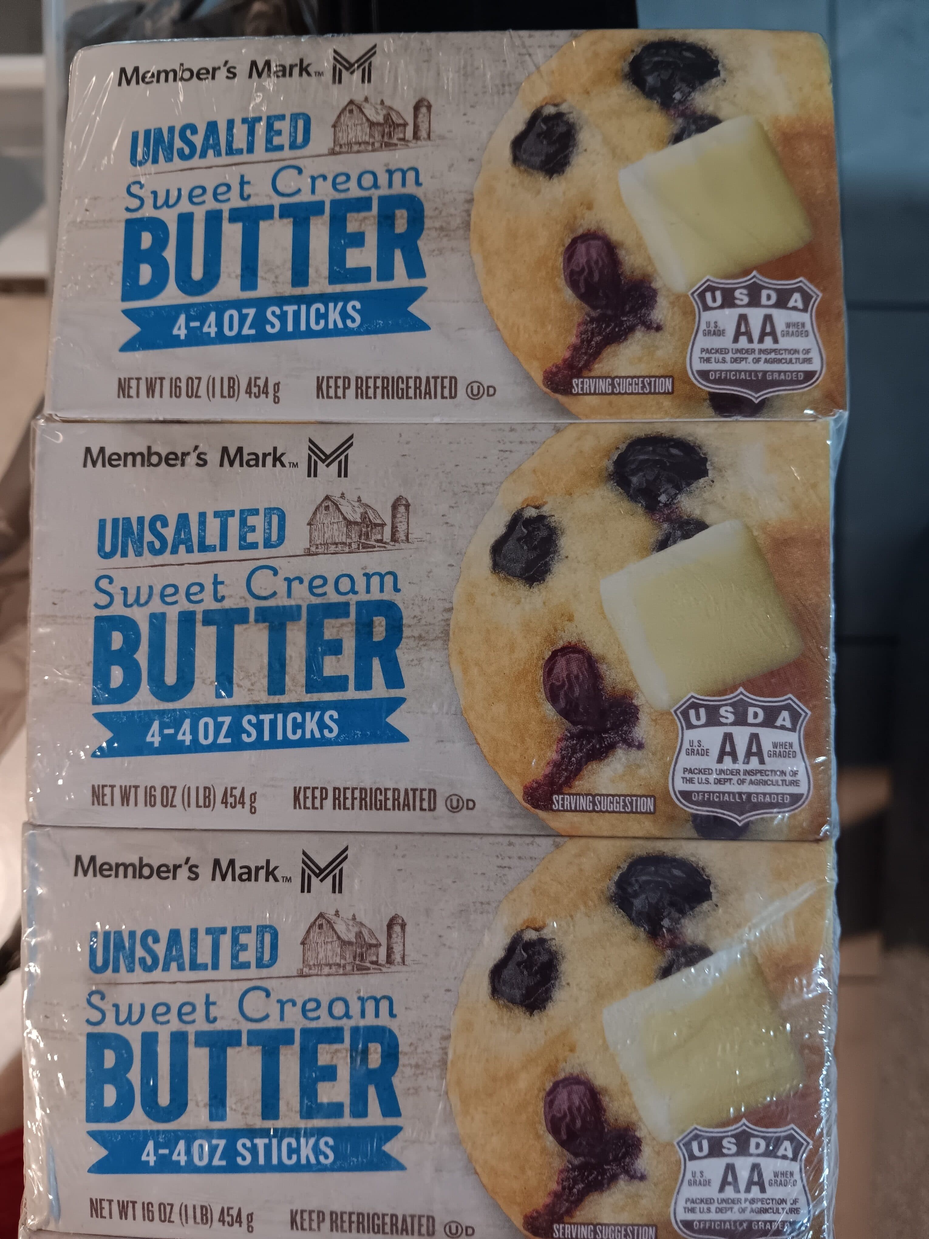 Daily Chef Unsalted Sweet Cream Butter packshot