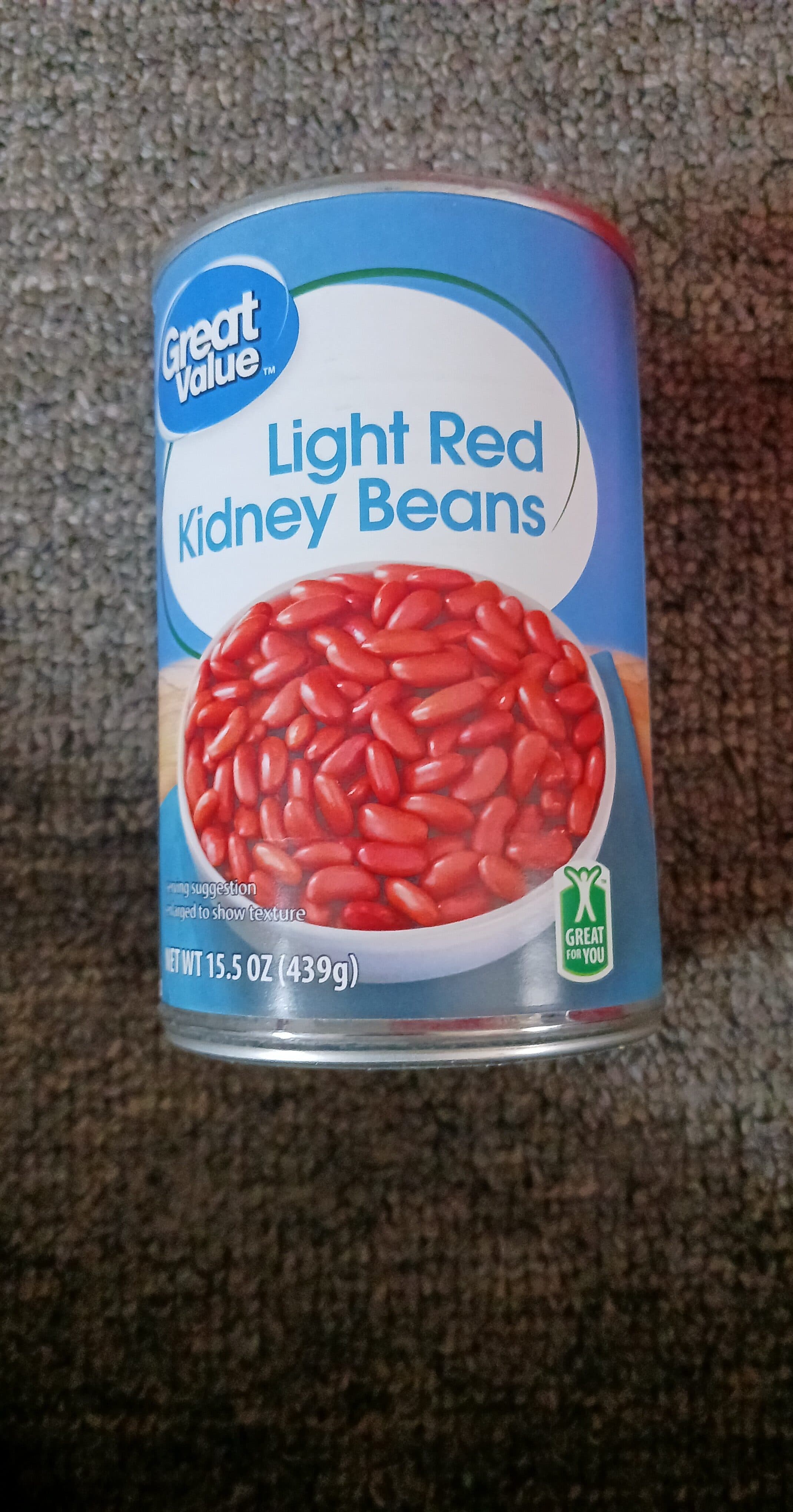 Great Value Light Red Kidney Beans packshot