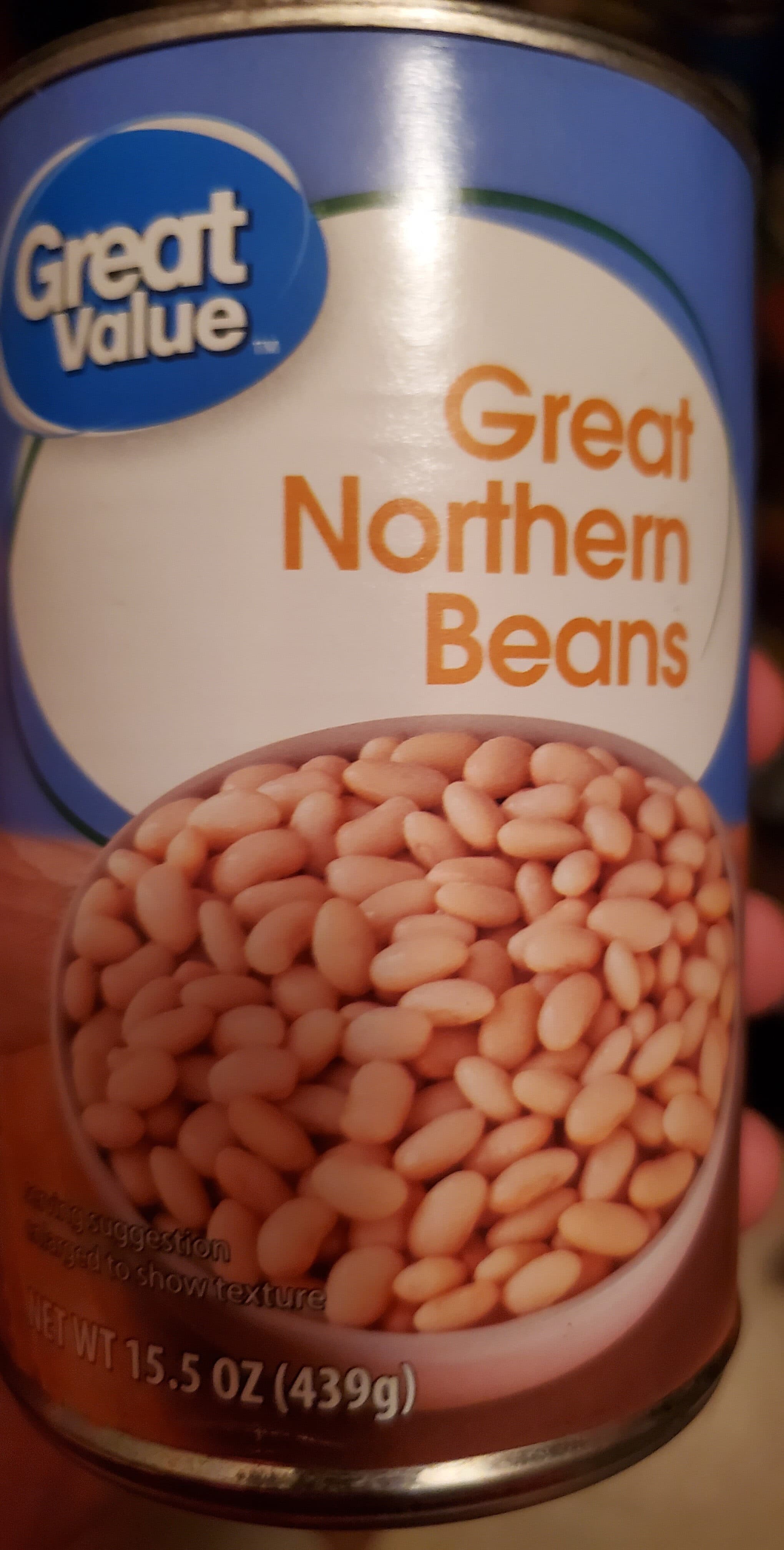 Great Value Great Northern Beans packshot