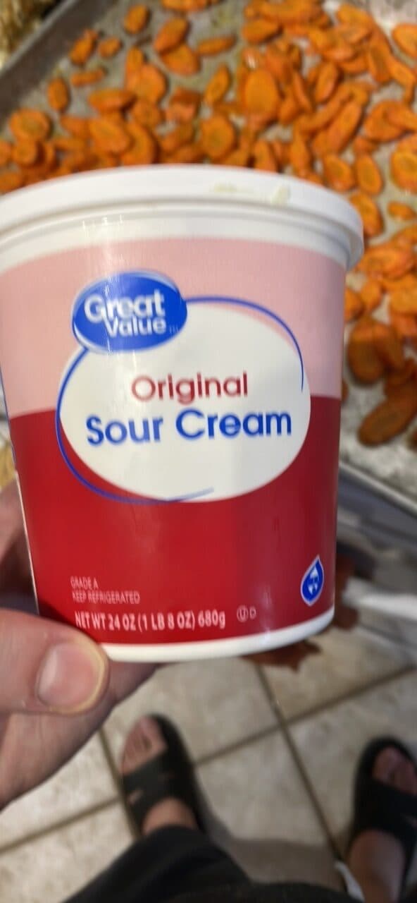 Great Value Original Sour Cream packshot