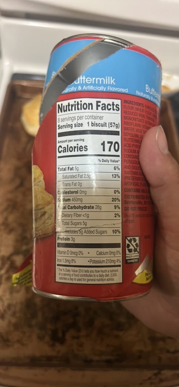 Great Value Flaky Jumbo Biscuits packshot