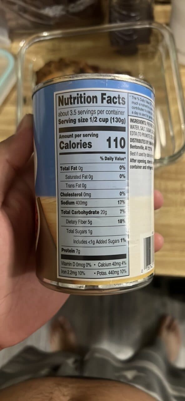 Great Value Red Beans packshot