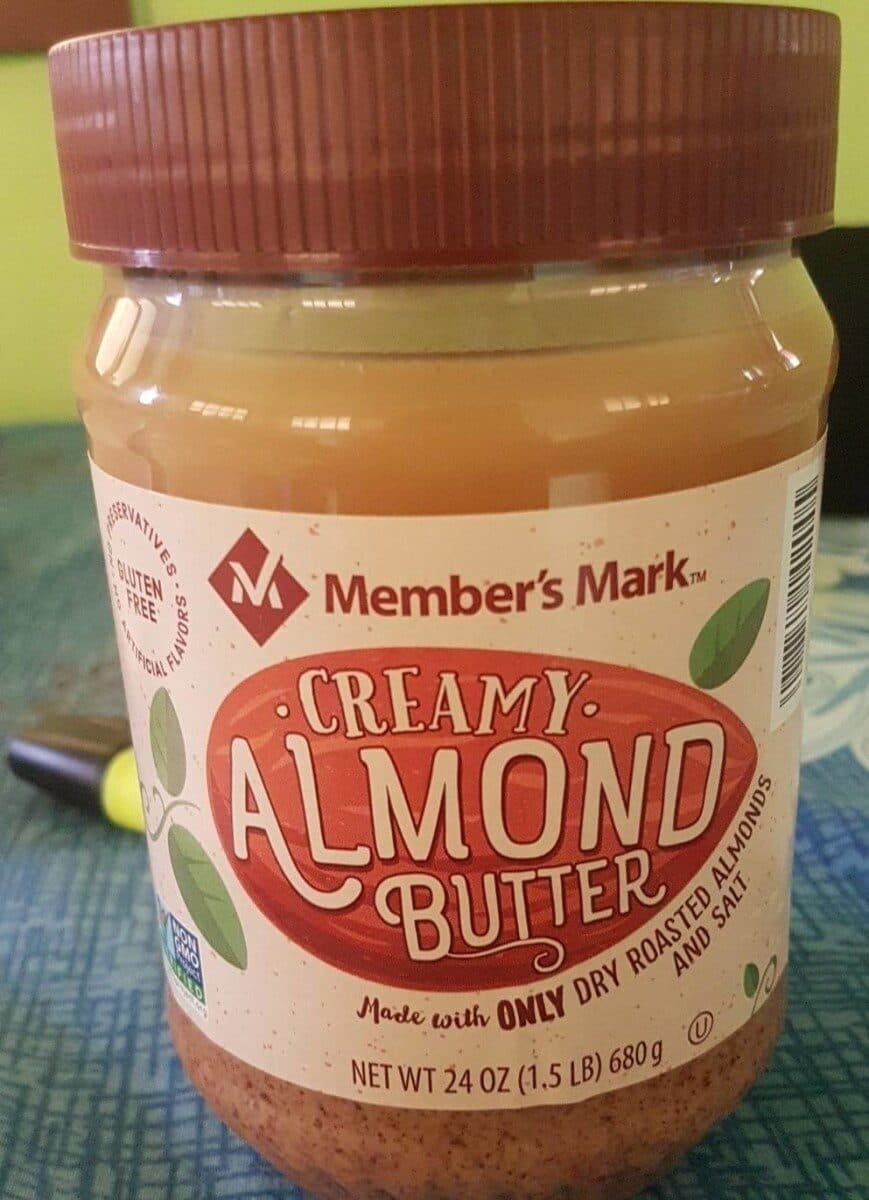 Member's Mark Creamy almond butter packshot