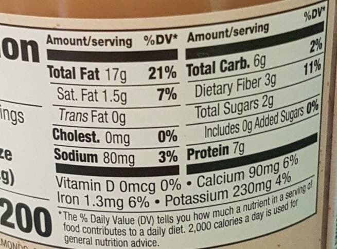 Member's Mark Creamy almond butter packshot