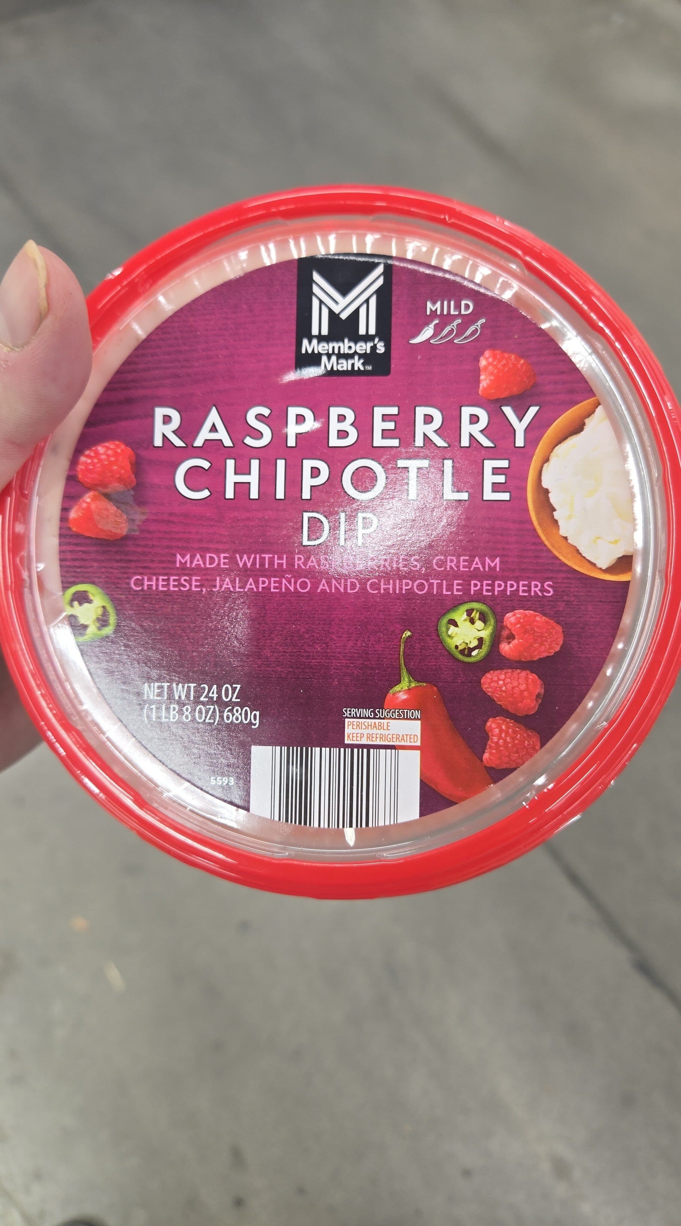 Member's Mark Raspberry Chipotle Dip packshot