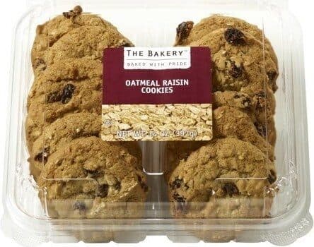The Bakery Oatmeal Cookies, Raisin packshot