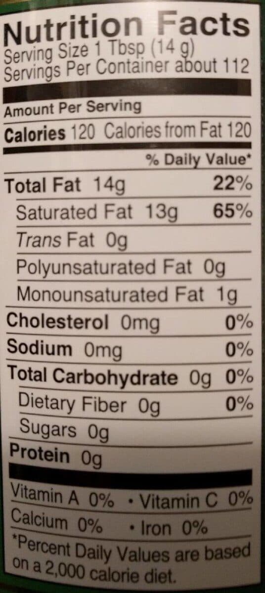 Member's Mark Virgin Coconut Oil packshot