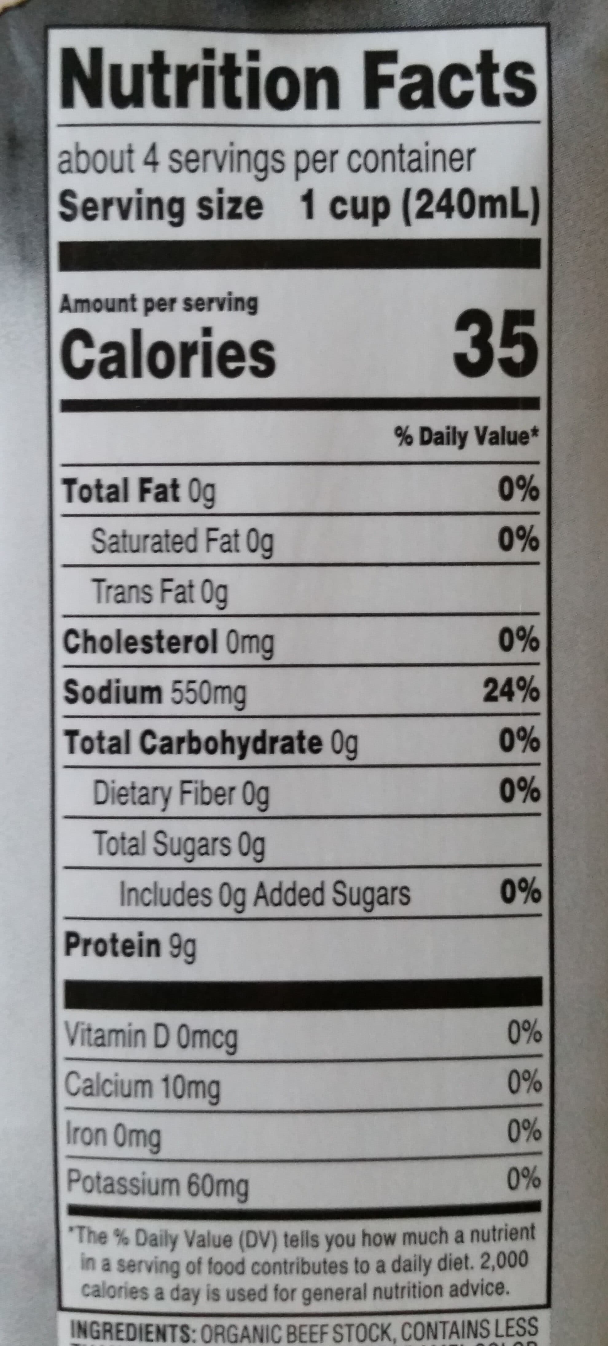 Sam's Choice Bone Broth (Beef) packshot