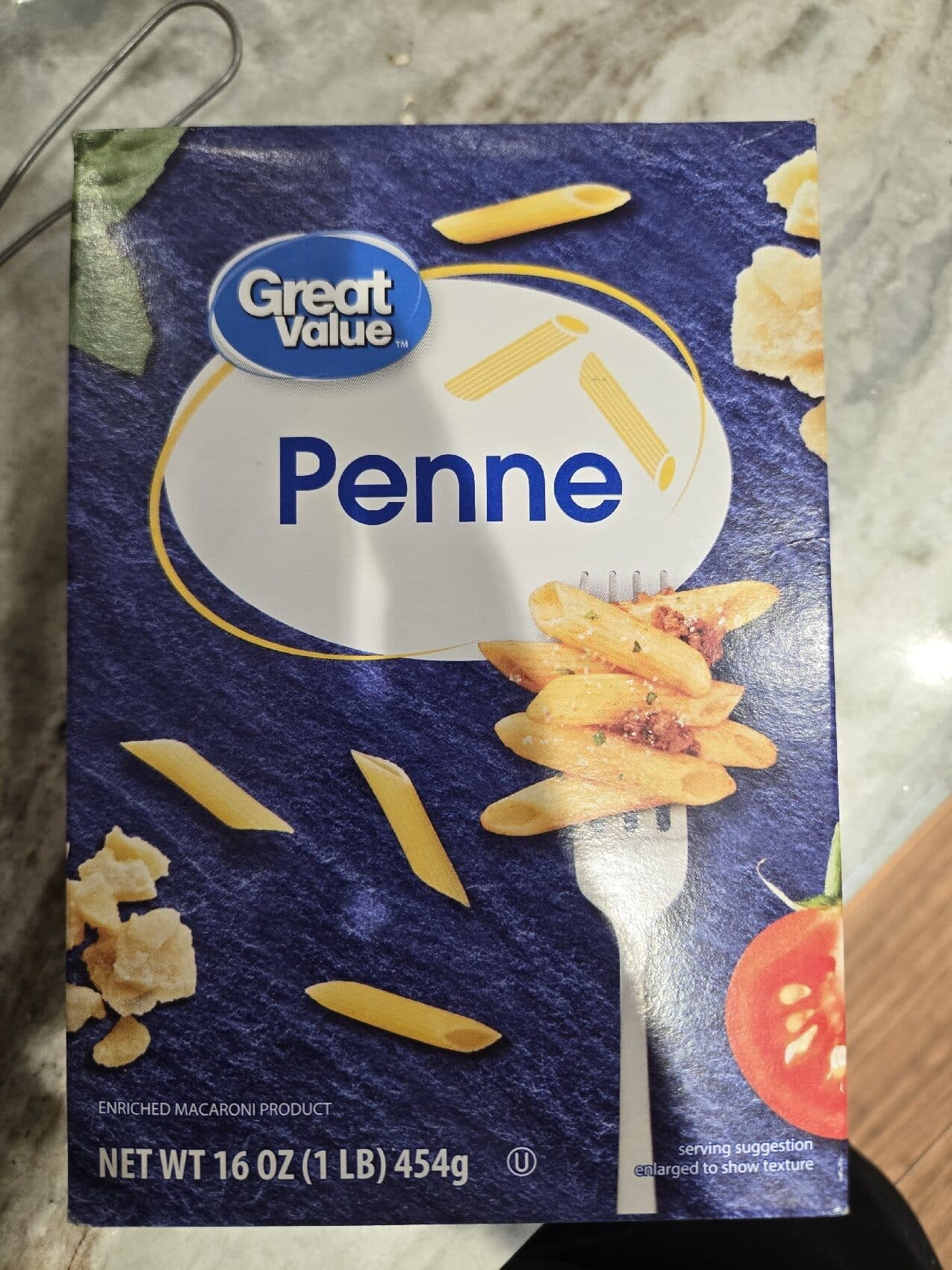 Great Value Penne packshot