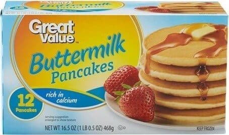 Great Value Buttermilk Pancakes packshot
