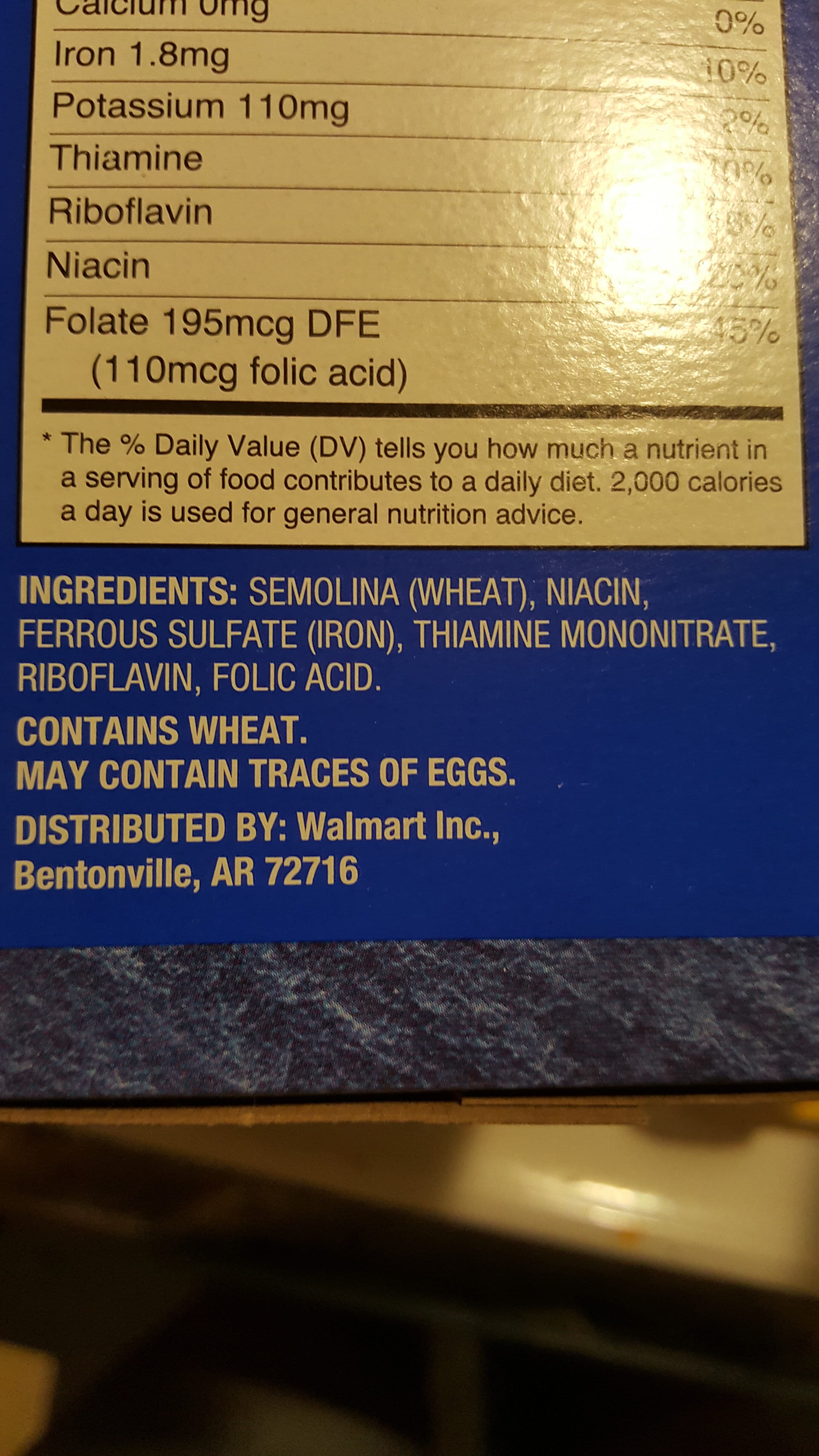 Great Value Shells packshot
