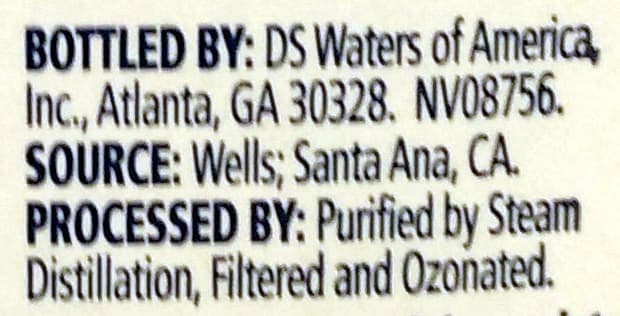 Great Value Distilled water packshot