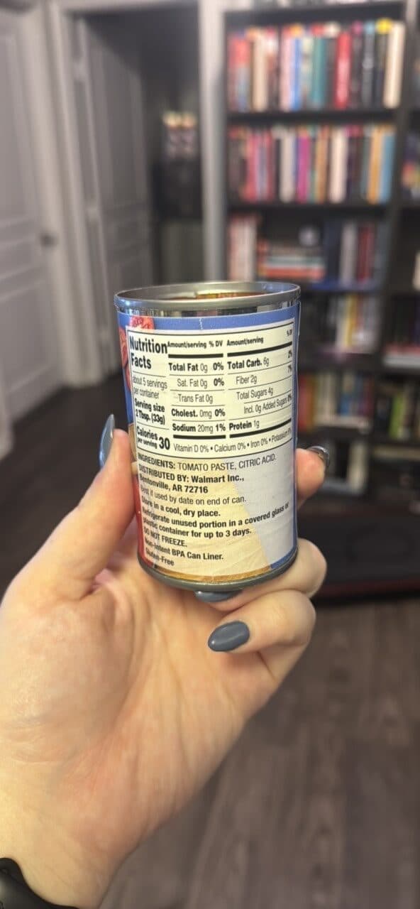Great Value Tomato Paste packshot