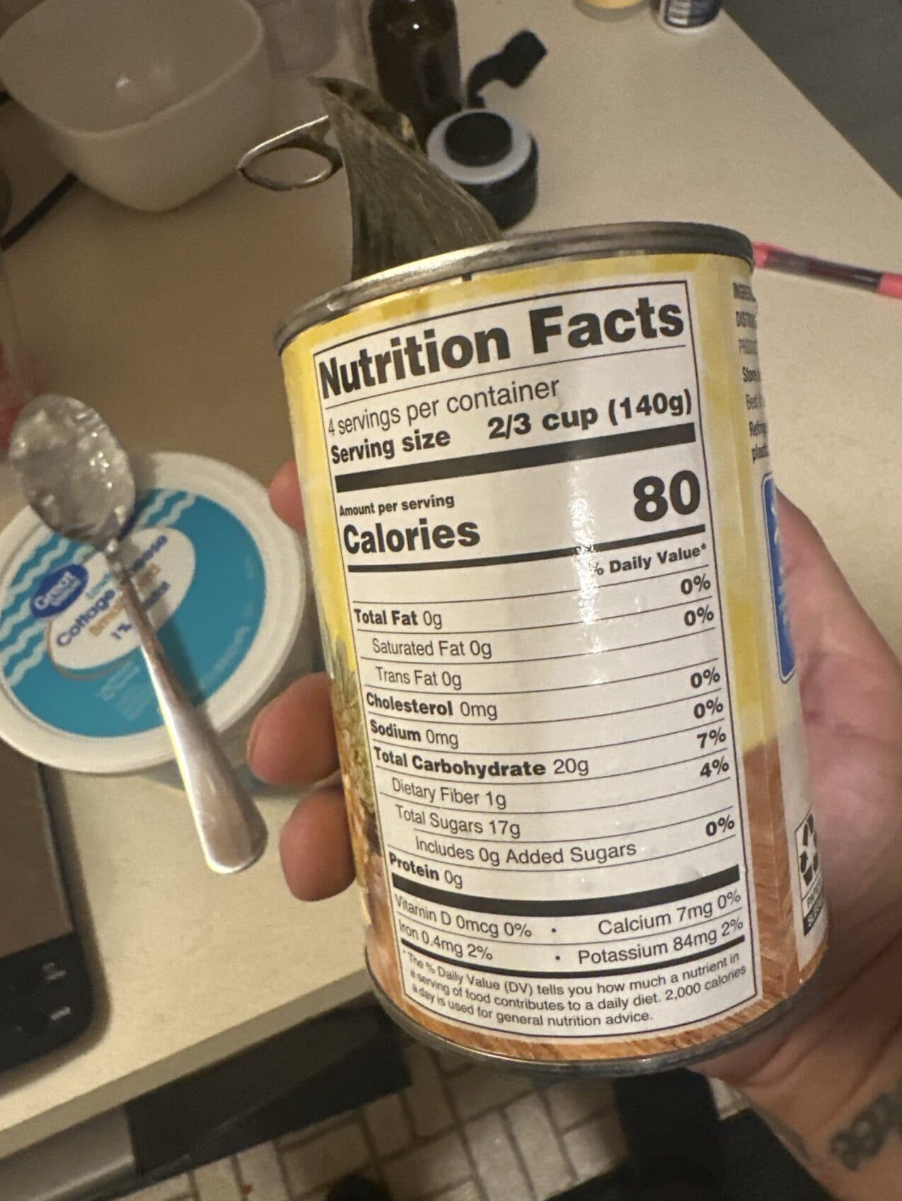 Great Value Pineapple Chunks packshot