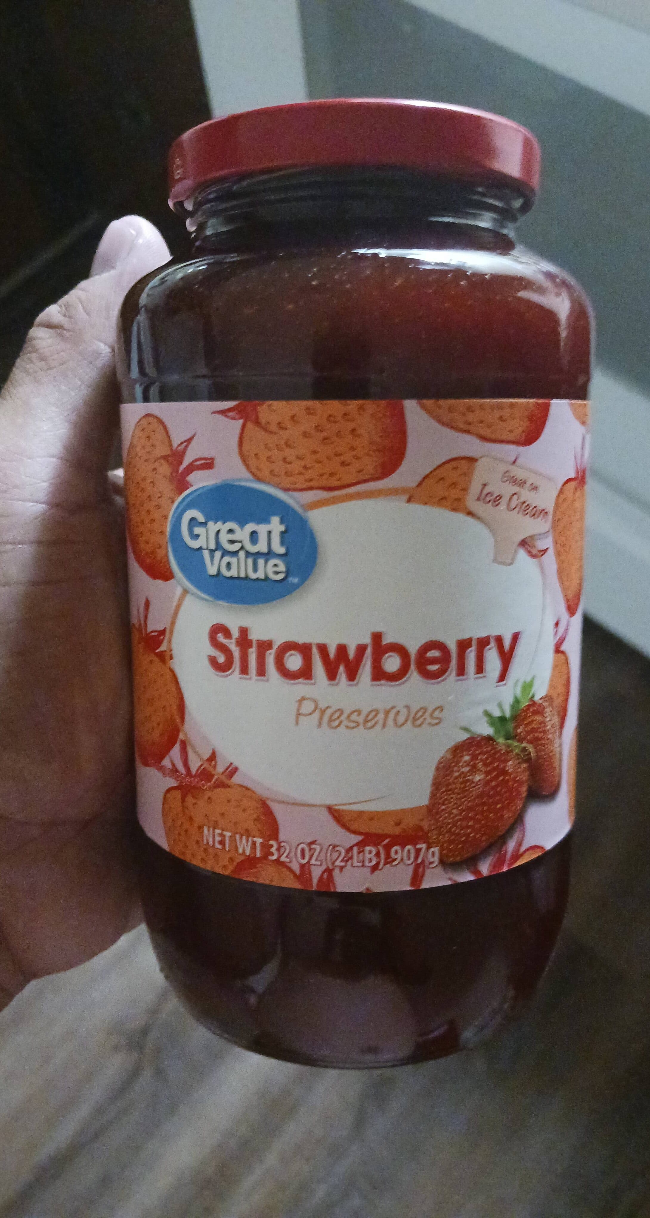 Great Value Preserves packshot