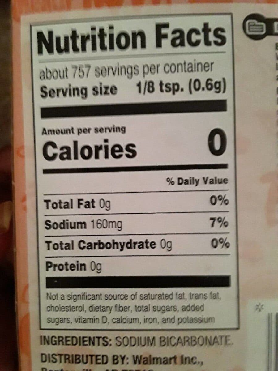 Great Value Baking Soda packshot