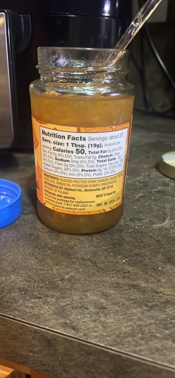 Great Value Orange Marmalade packshot