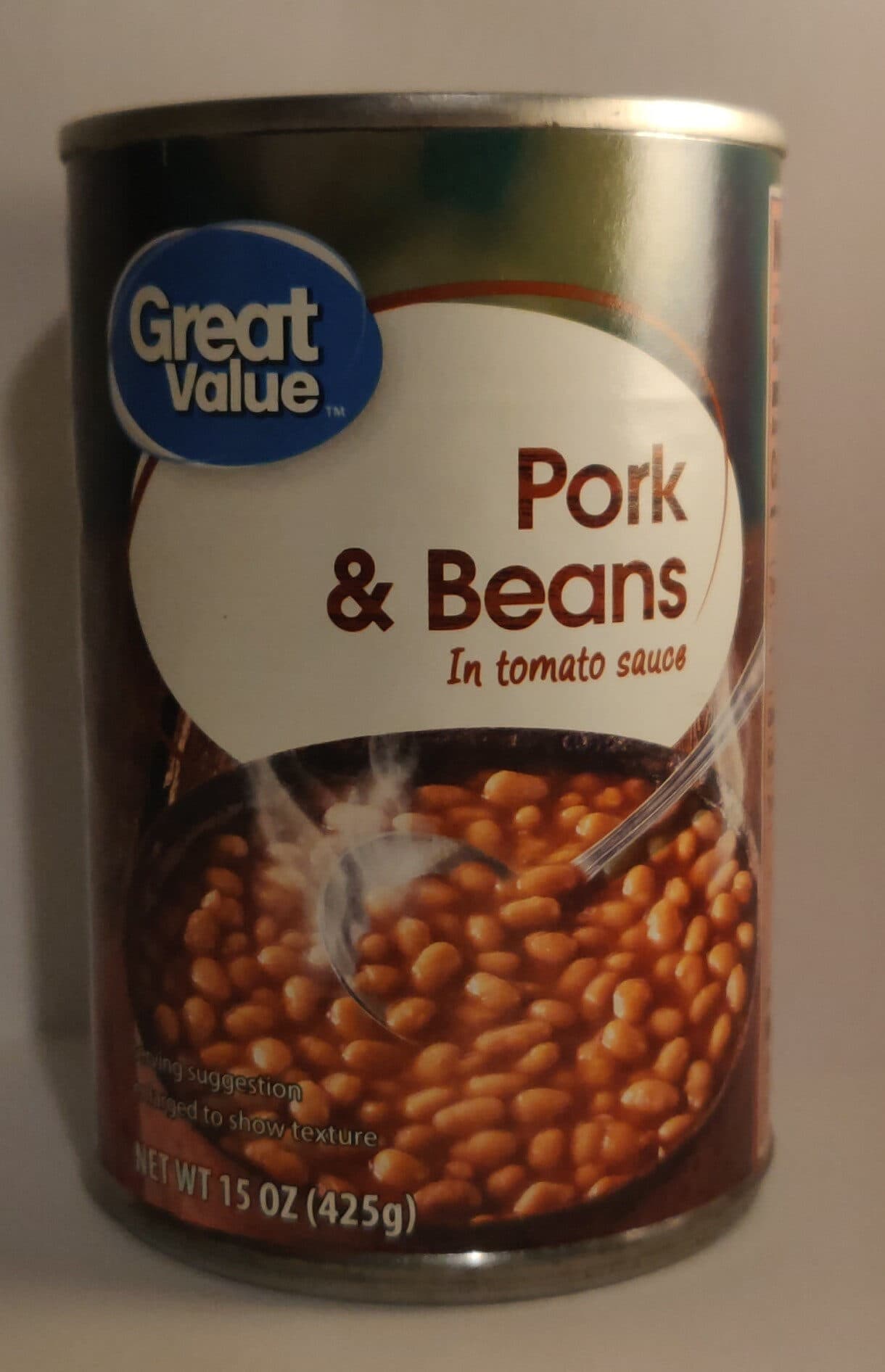 Great Value Pork & Beans In Tomato Sauce packshot