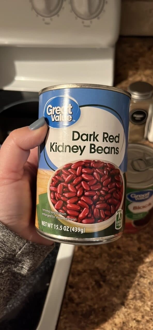 Great Value Dark Red Kidney Beans packshot