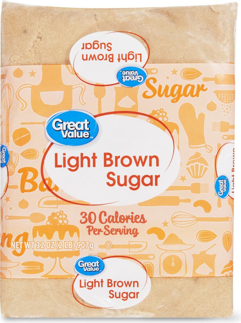 Great Value Light Brown Sugar packshot