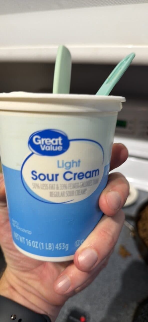 Great Value Light Sour Cream packshot