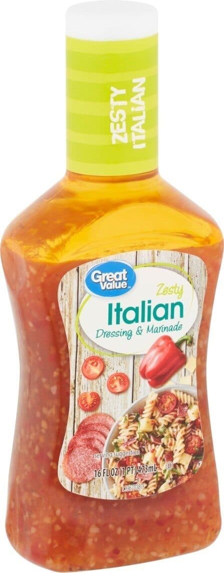 Great Value Zesty Italian Dressing & Marinade packshot