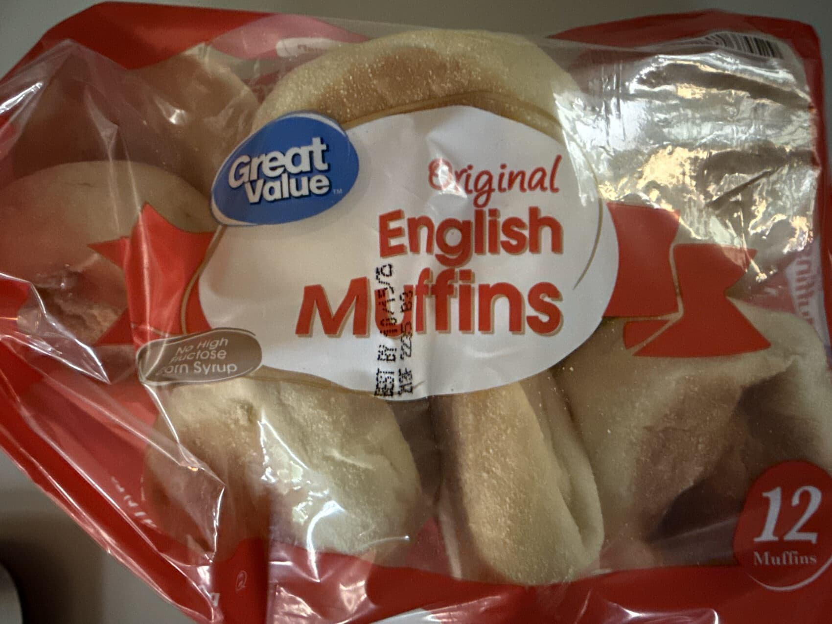Wal-Mart Stores Inc. English Muffins packshot