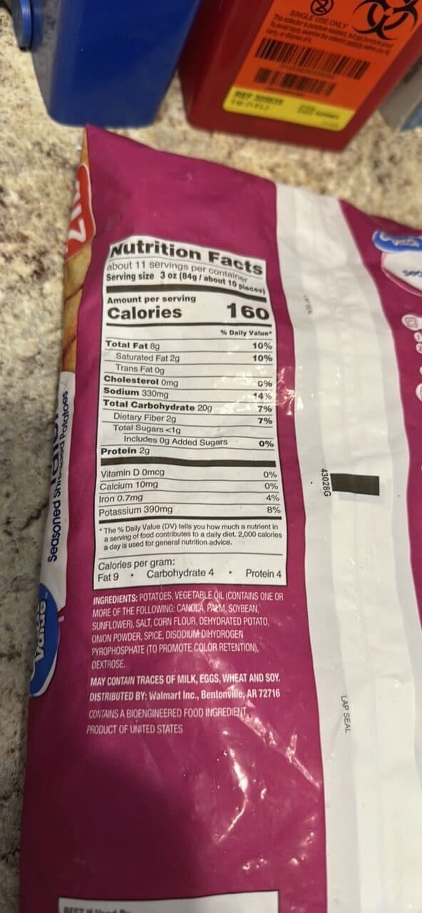 Great Value Taters Seasoned Shredded Potatoes packshot