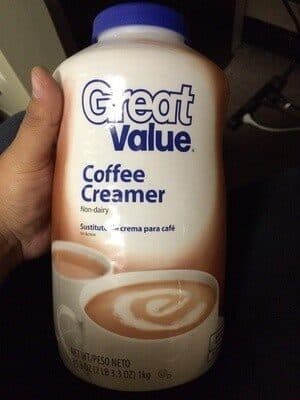 Great Value Coffee Creamer packshot