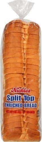 Nickles Split Top Enriched Bread packshot