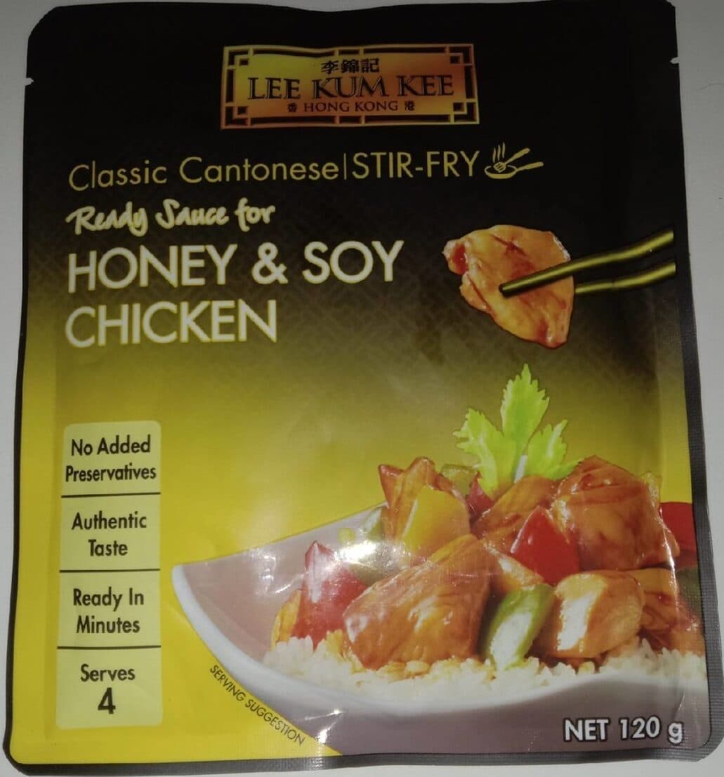 Lee Kum Kee Honey and Soy Stir-Fry Chicken Sauce packshot