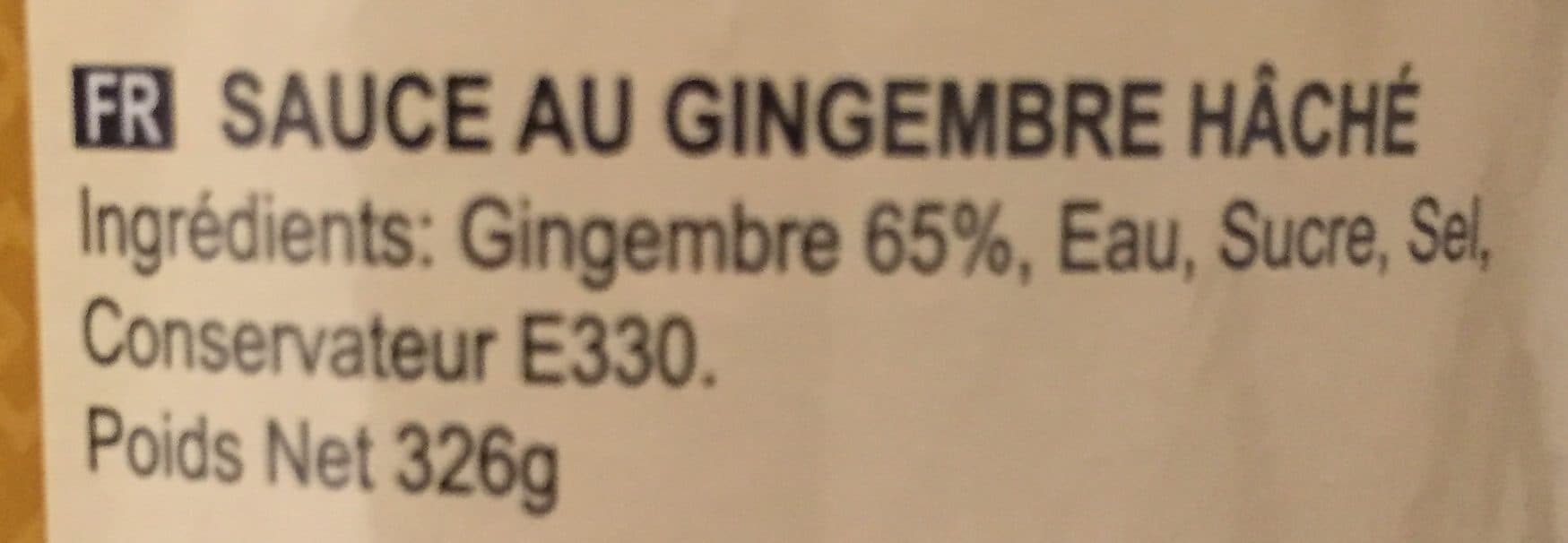 Lee Kum Kee Minced Ginger packshot