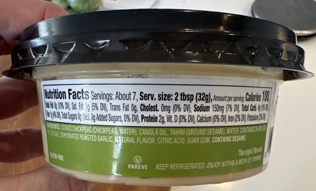 Tribe Mediterranean Foods Tribe, Classic Hummus packshot
