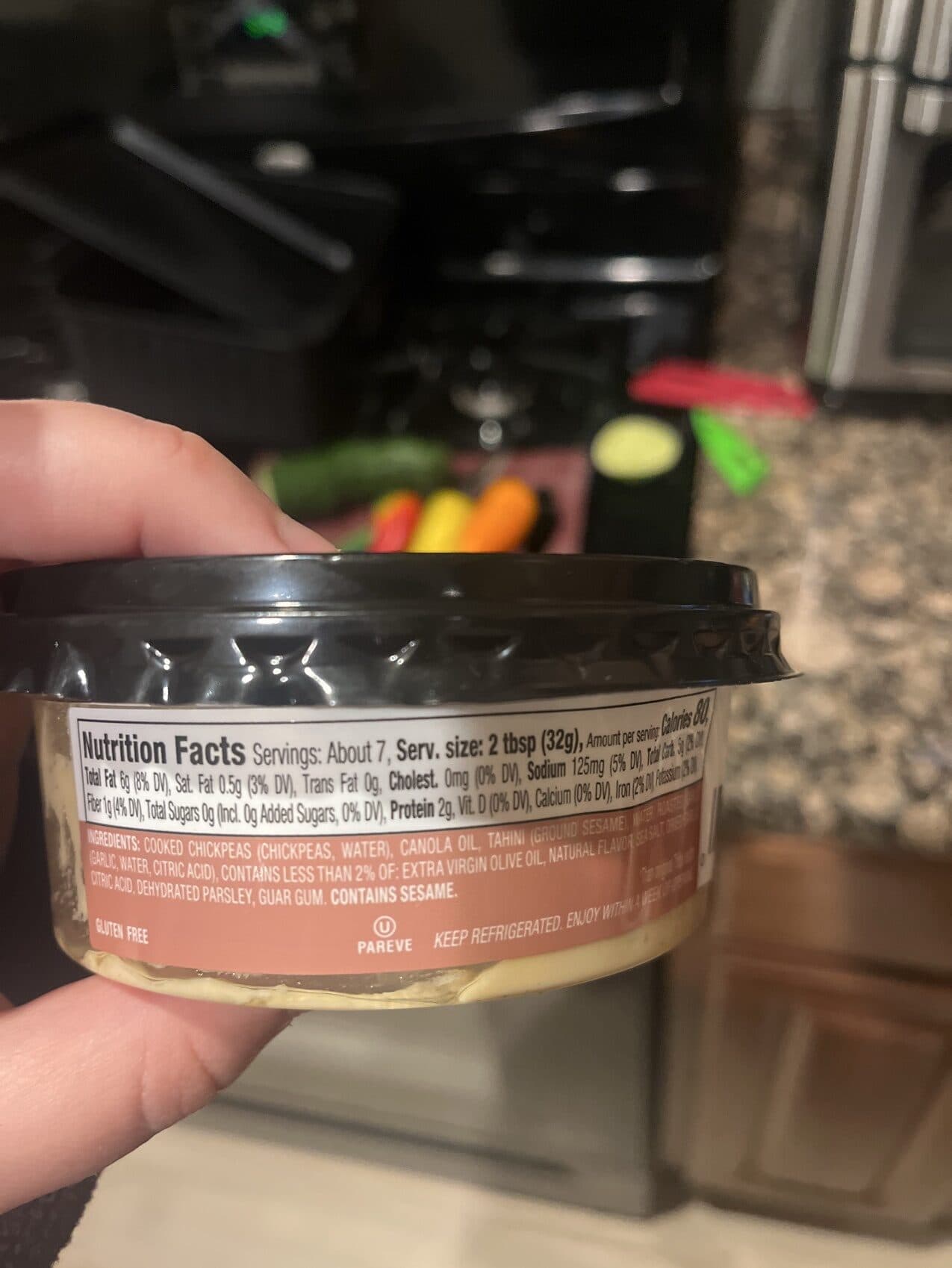 Tribe Mediterranean Foods Roasted Garlic Hummus packshot