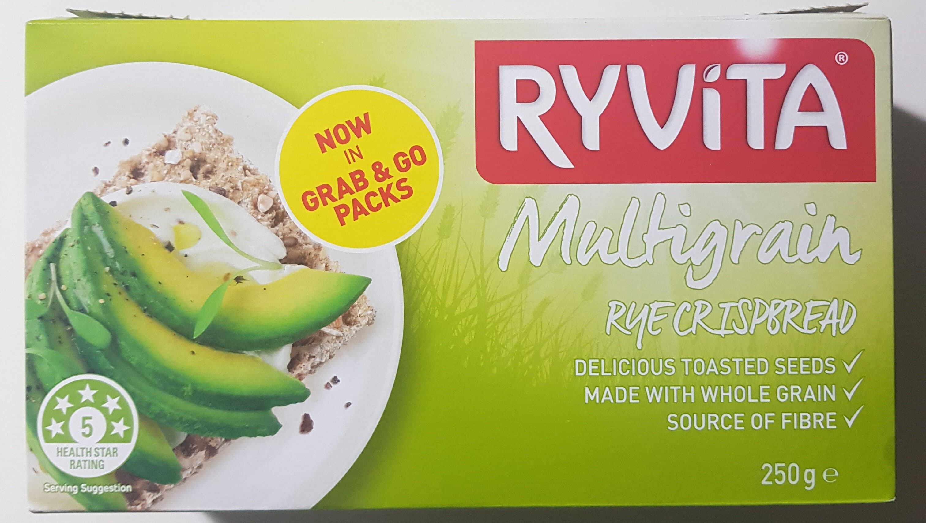RYVITA Multigrain Rye Crispbread packshot